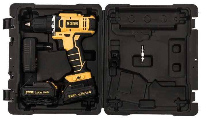 Аккумуляторная дрель-шуруповерт Denzel CDL-12-02 26101 фотография 6