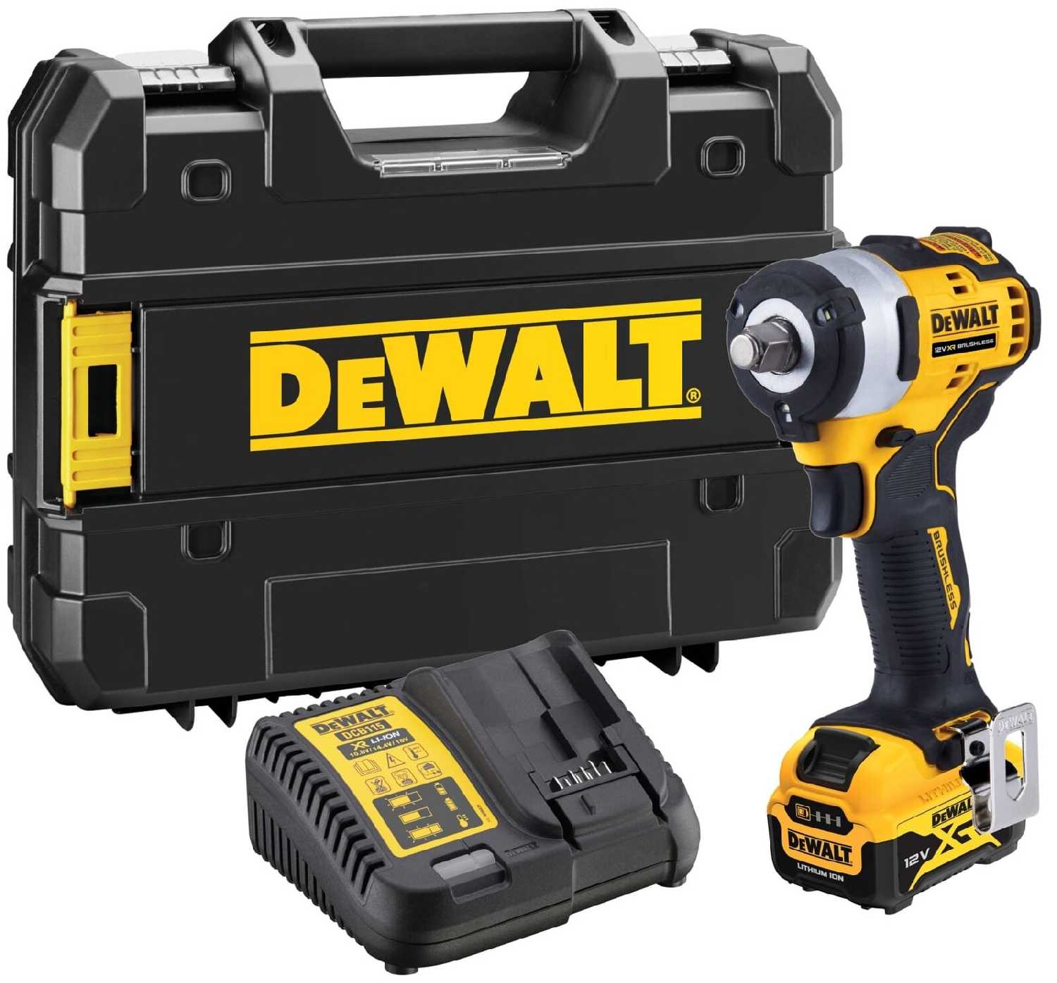 Аккумуляторный ударный гайковерт DeWALT DCF901P1-QW фотография 2