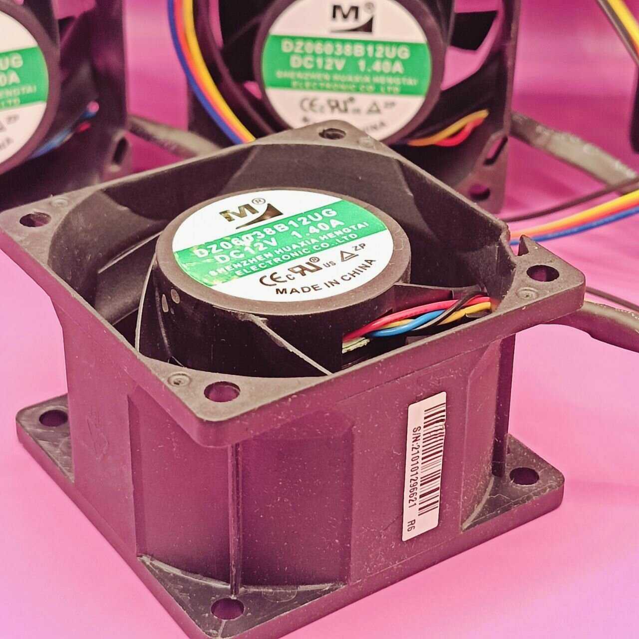 Вентилятор Вентилятор для блока питания асика DZ (60x60х38) фотография 24