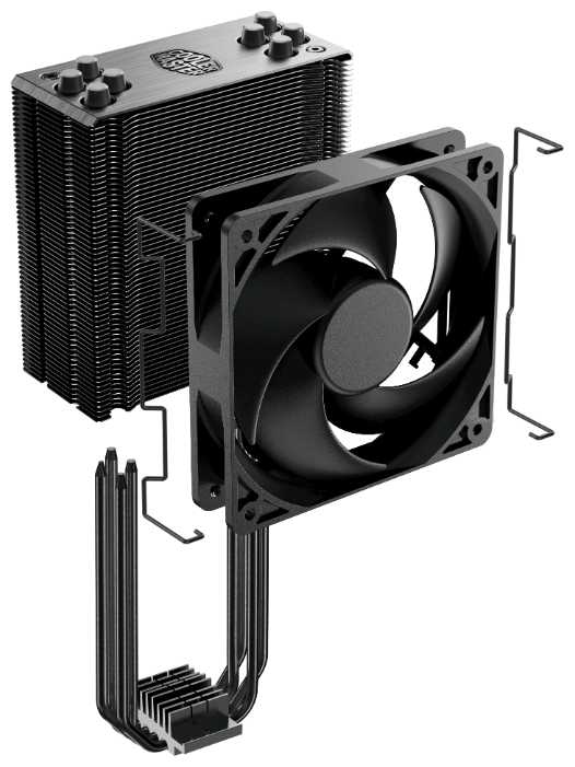 Кулер для процессора Cooler Master Hyper 212 Black Edition фотография 7