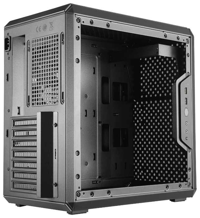 Компьютерный корпус Cooler Master MasterBox Q500L (MCB-Q500L-KANN-S00) Black фотография 11
