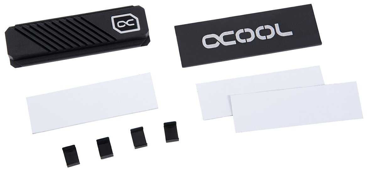 Радиатор для SSD Alphacool HDX Pro Air M.2 NVMe 2280 SSD фотография 1