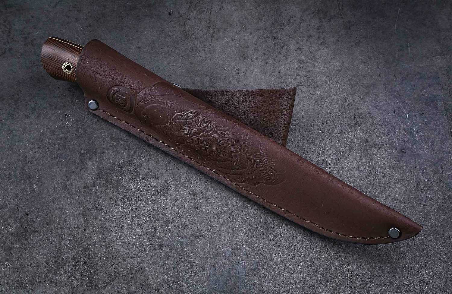 Туристический Нож Мастерская Сёмина Тигр (MCEM/TIGR-WE-Õ12ÌÔ) фотография 5
