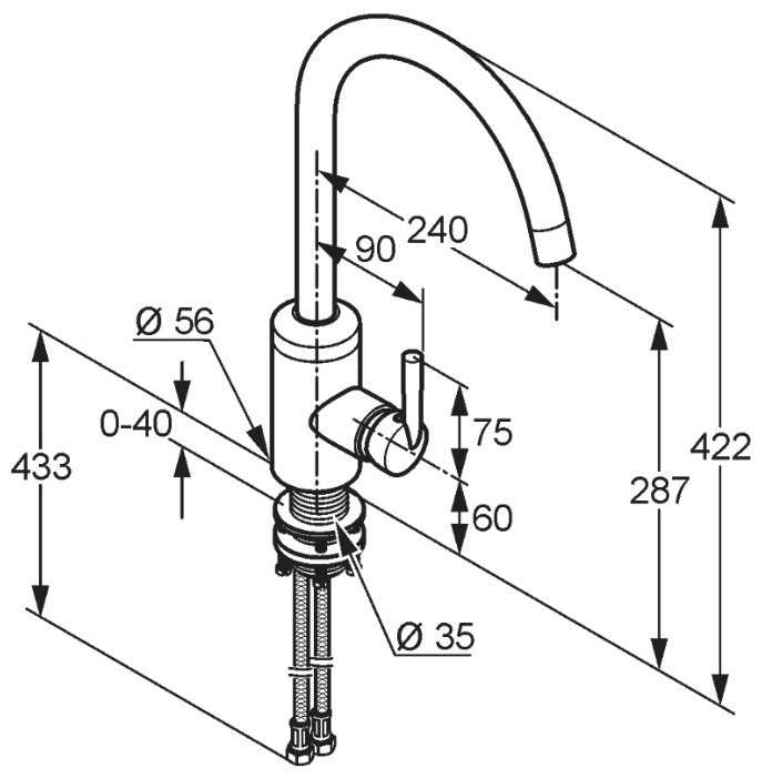Смеситель Kludi 38850F660 фотография 1