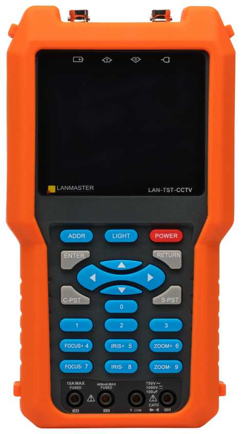 Кабельный тестер цифровой Lanmaster LAN-TST-CCTV 2022 фотография 1
