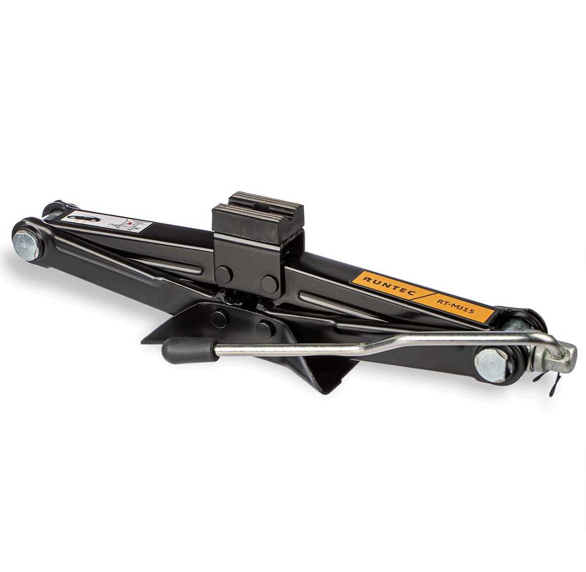 Домкрат RUNTEC RT-MJ20 механический (винтовой), 2.0 т, premium фотография 2