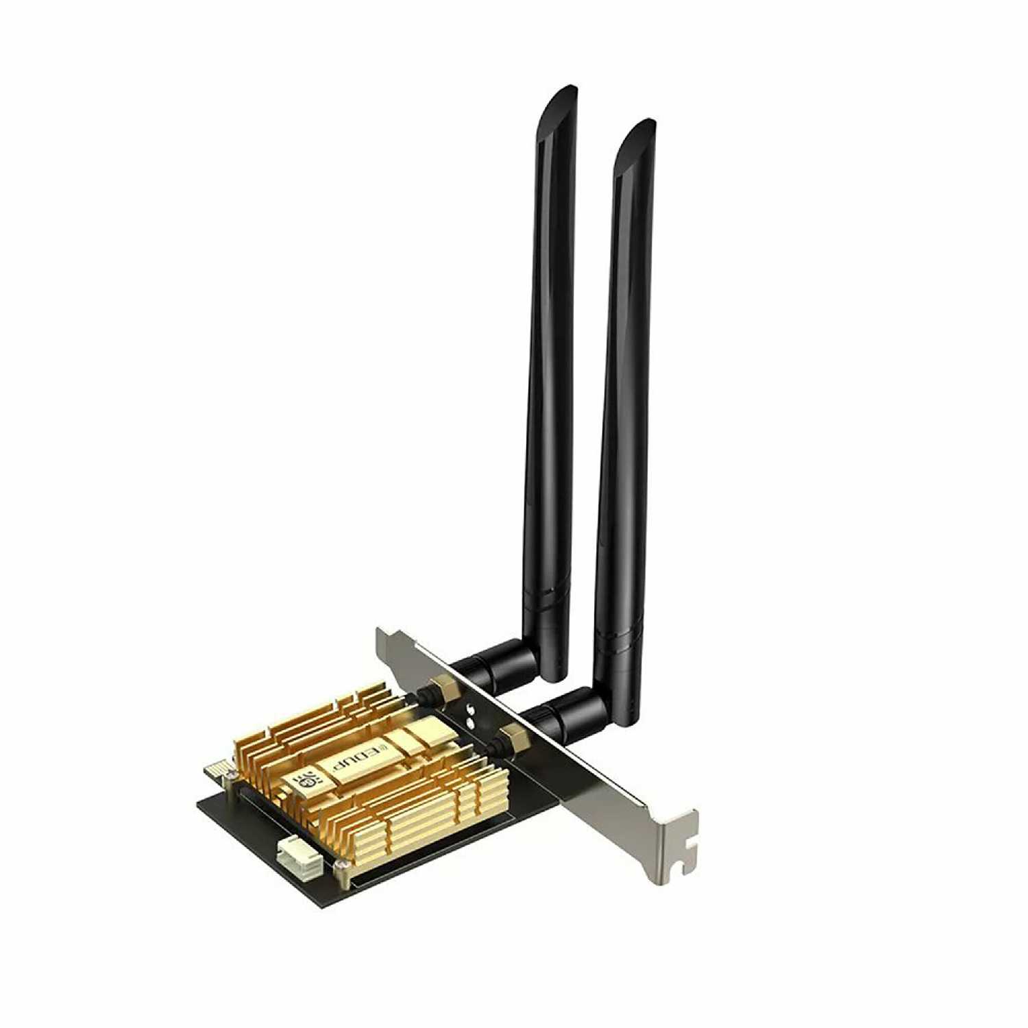 PCI-E адаптер Wi-Fi Intel Адаптер Wi-Fi 6E Intel AX210 (AX3000) фотография 2