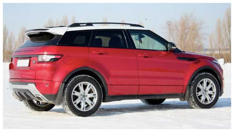 Рейлинги для Land Rover Range Rover Evoque 2011-2018 черные фотография 5