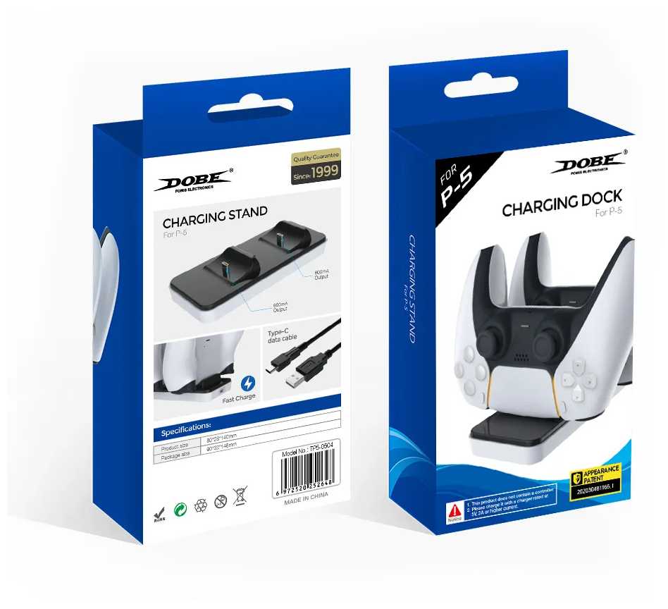 Зарядная док станция Dobe TP5-0504 фотография 4