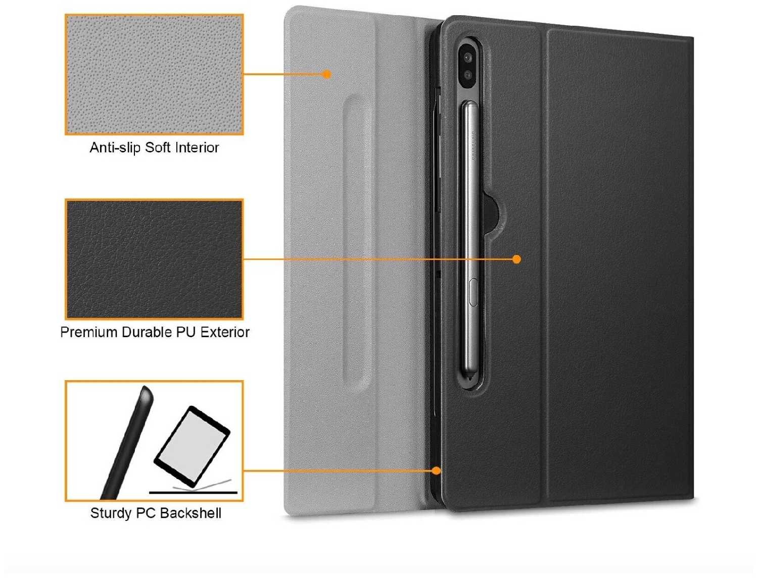 Клавиатура MyPads Клавиатура для Samsung Galaxy Tab S6 10.5 (SM-T860/T865) фотография 4