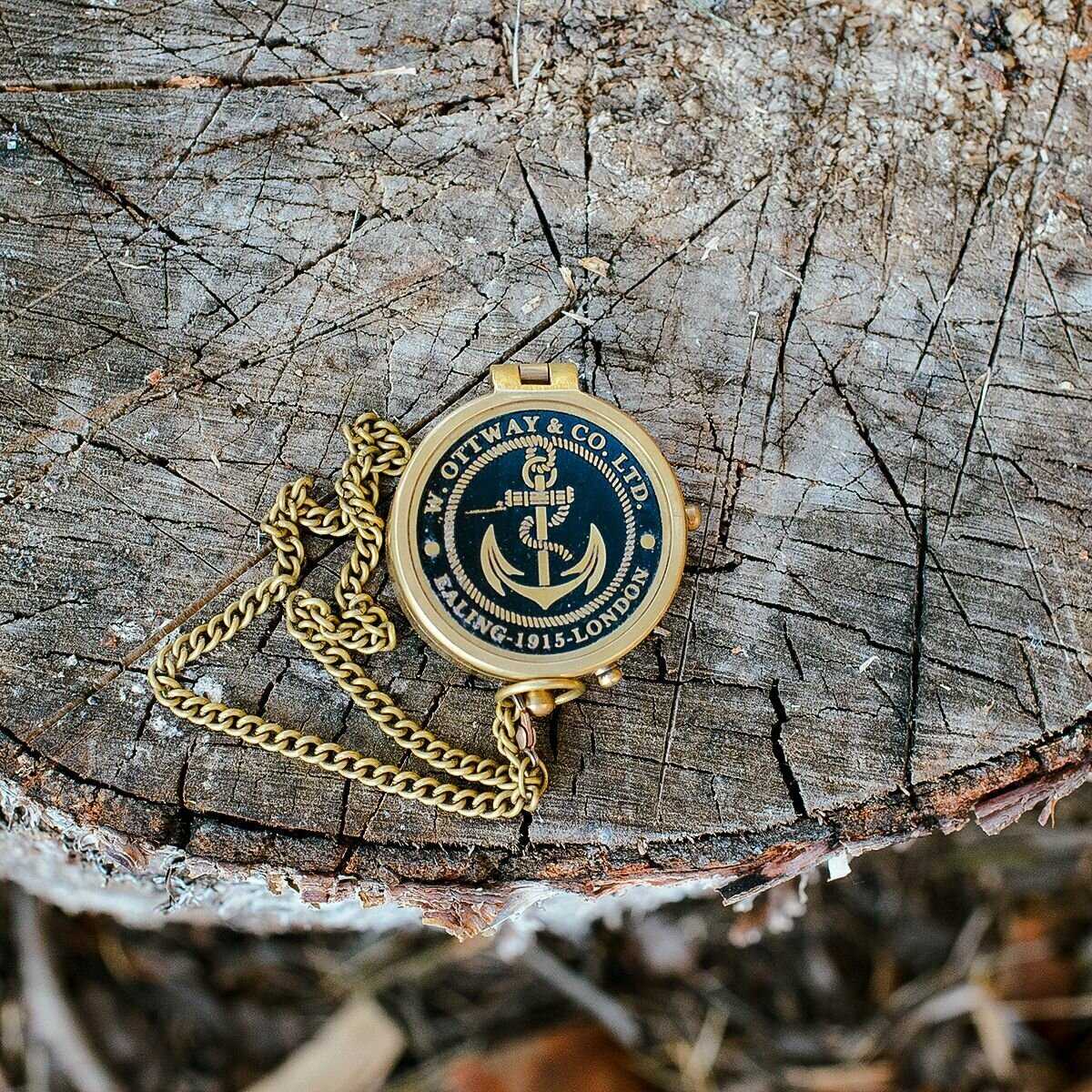 Компас Компас на цепочке с изображением