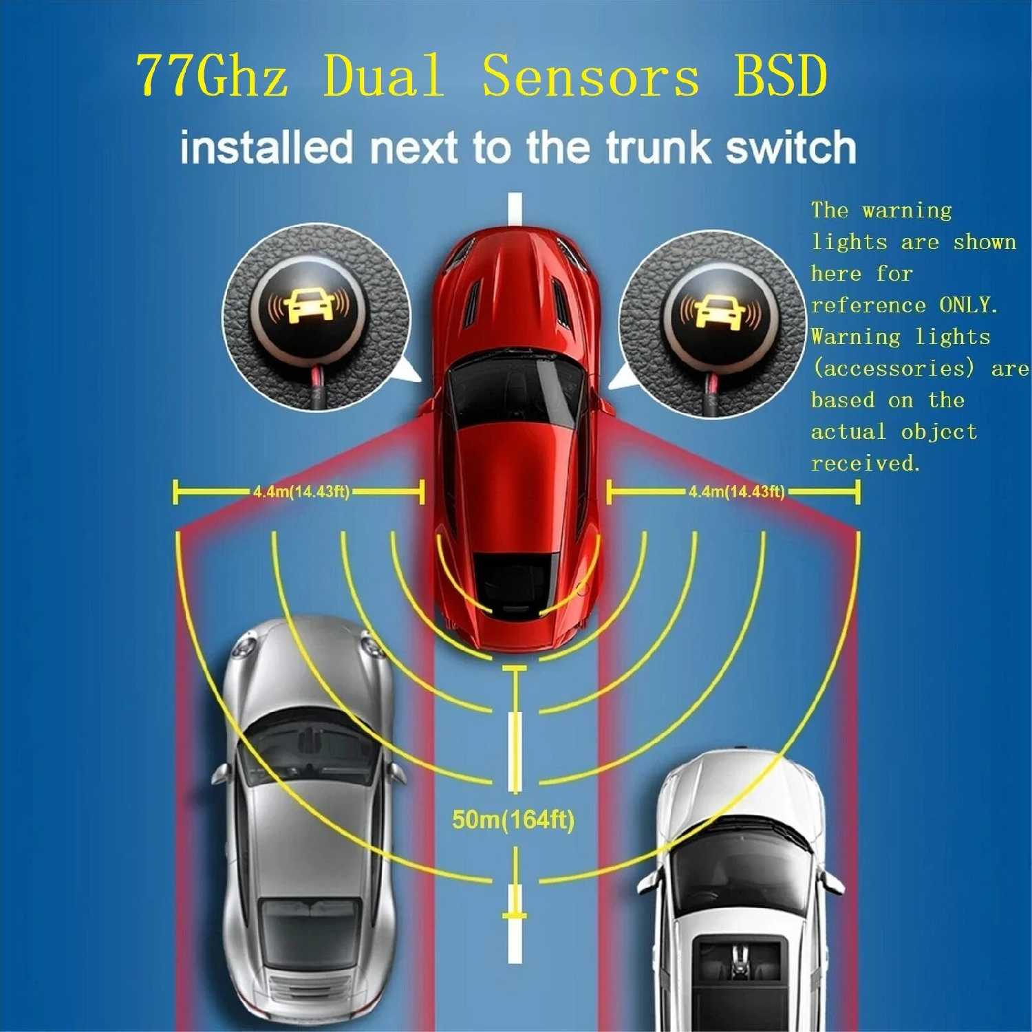 Автомобильная система обнаружения слепых зон BSD (D5) фотография 7