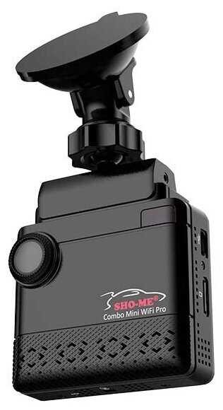Видеорегистратор с радар-детектором Sho-Me Combo Mini WiFi Pro c GPS/ГЛОНАСС модулем фотография 11