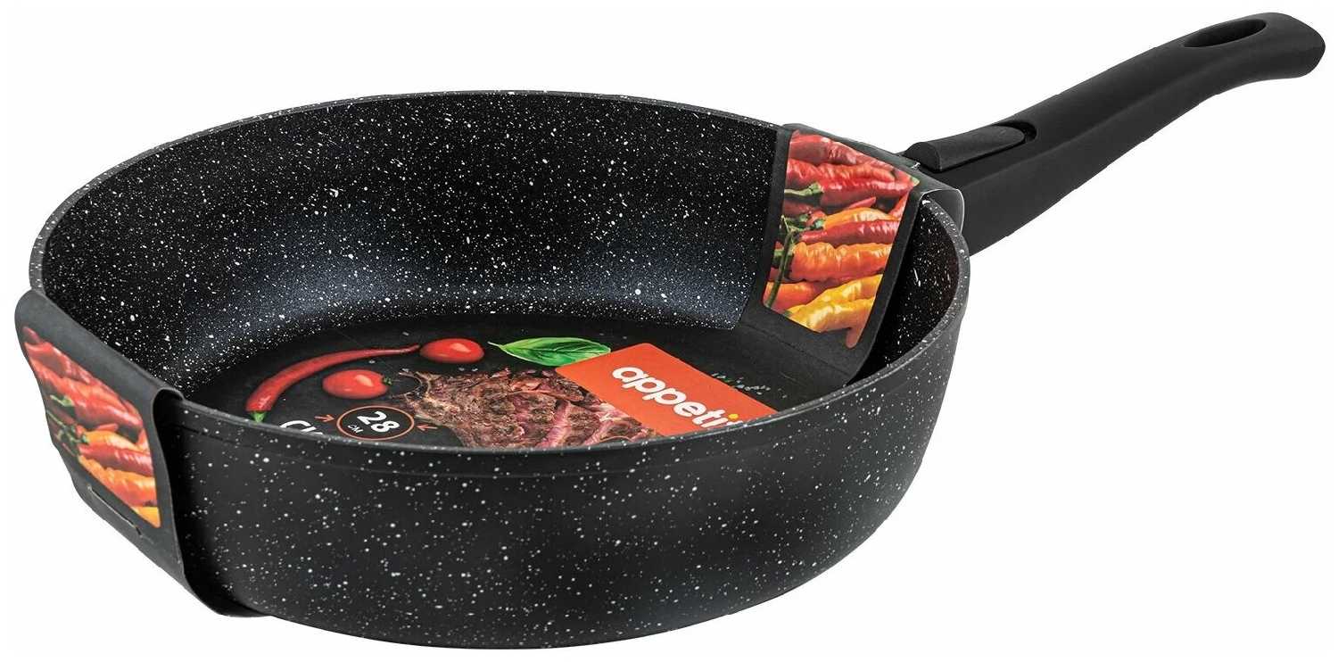Сковорода Appetite Black Stone фотография 4