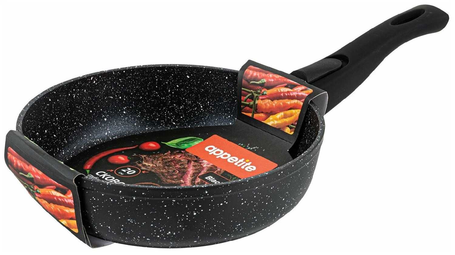 Сковорода Appetite Black Stone фотография 5