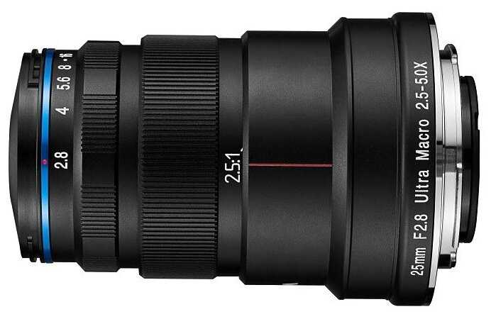 Объектив Laowa 25mm f/2.8 2.5-5X Ultra Macro Canon RF фотография 2