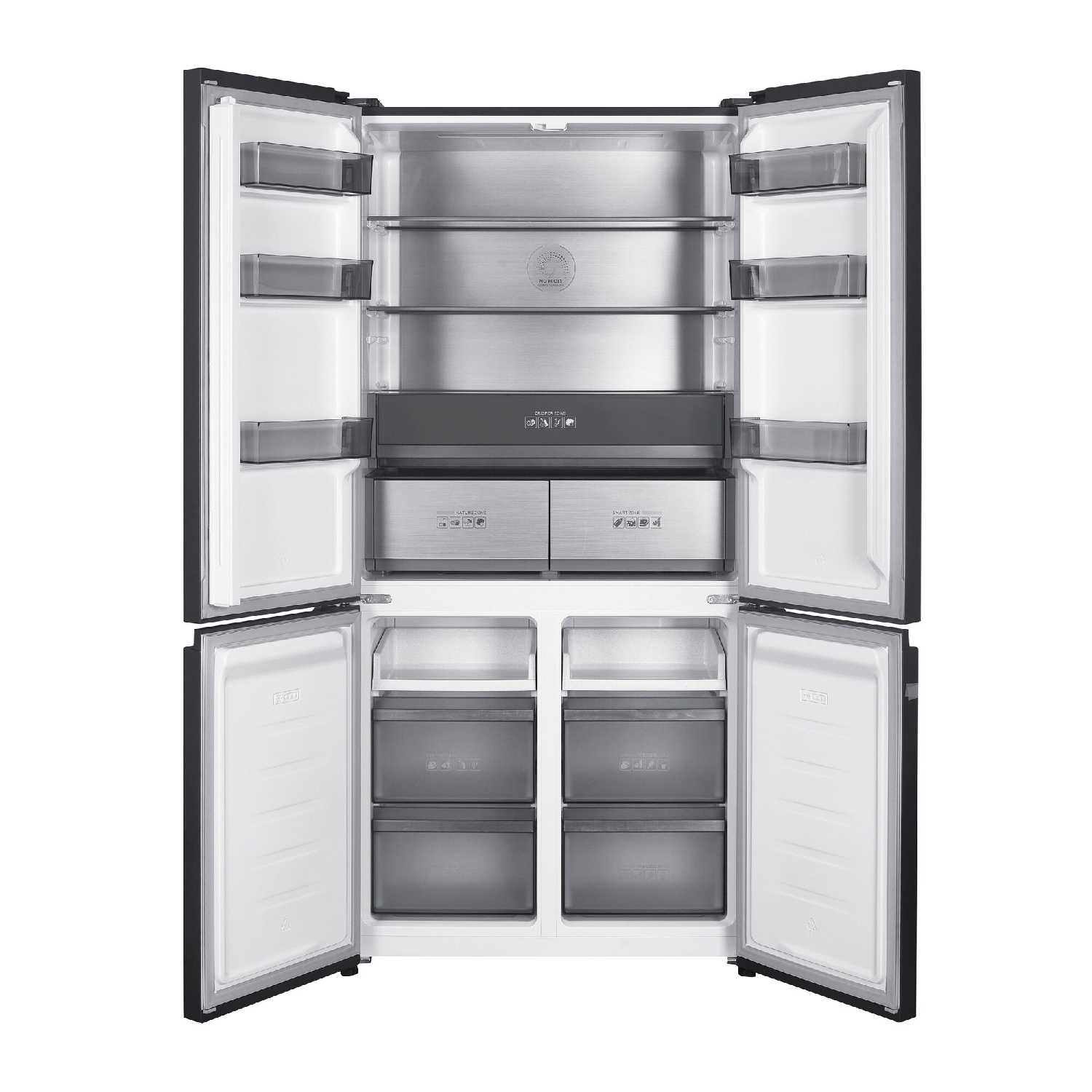 Холодильник WILLMARK BIC-785IGB [578л, 4дв, Cross door, 2 инверт, Total NoFrost, A++, стекл. пан] фотография 1