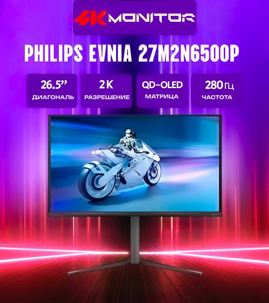 Монитор Philips Evnia 27M2N6500P фотография 12