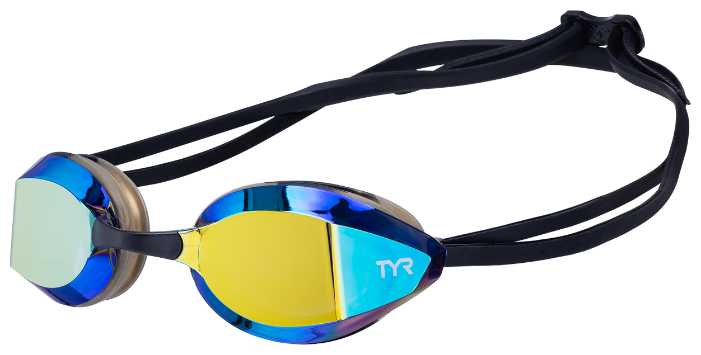 Очки для плавания Tyr Tracer-X Racing Mirrored фотография 5