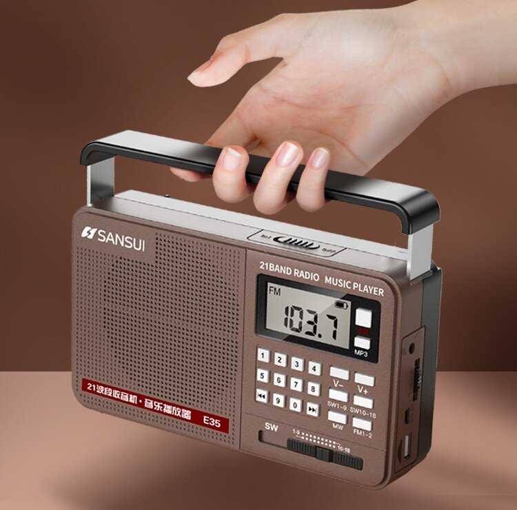Всеволновой Цифровой Радиоприемник SANSUI E35 фотография 4