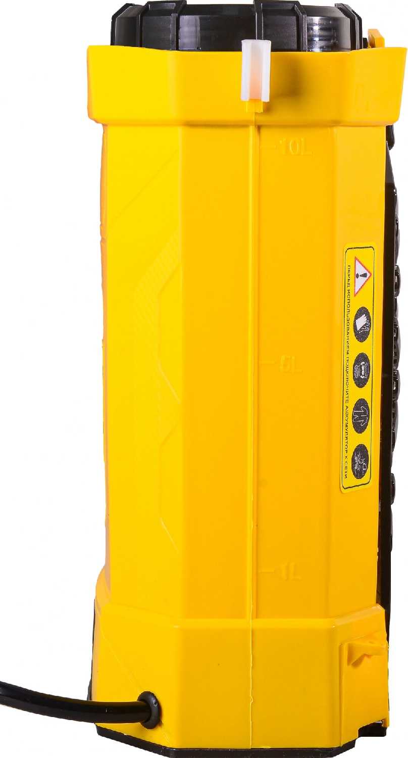 Опрыскиватель Huter SP-10AC, аккумуляторный, ранцевый, 10л фотография 3