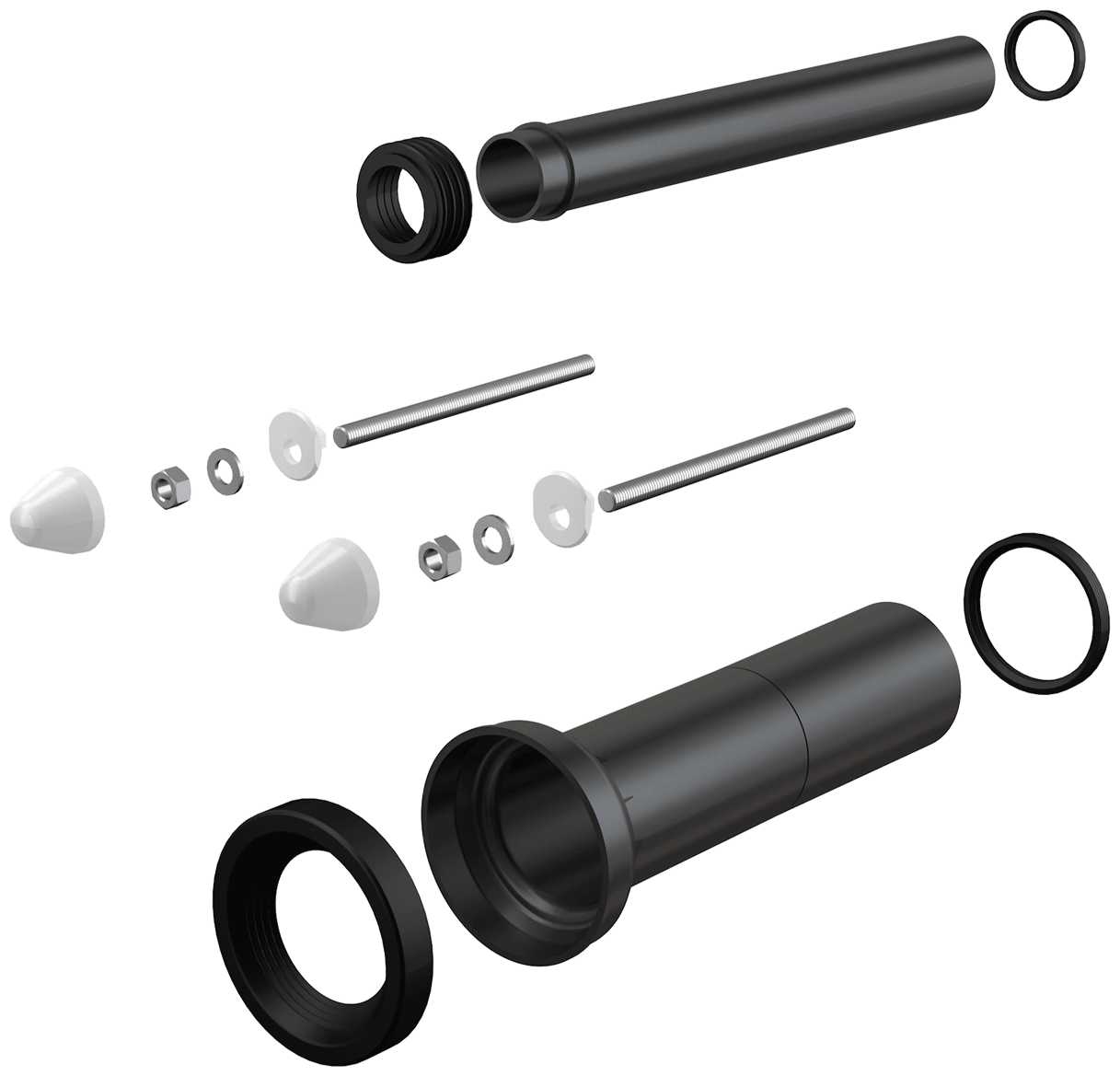 Соединительный комплект Alcadrain (M-9000)