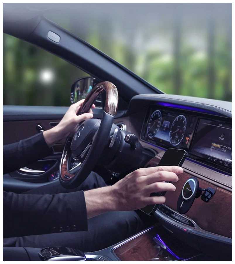 Магнитный держатель Nillkin MagRoad Lite Magnetic NKL01 на торпедо фотография 3