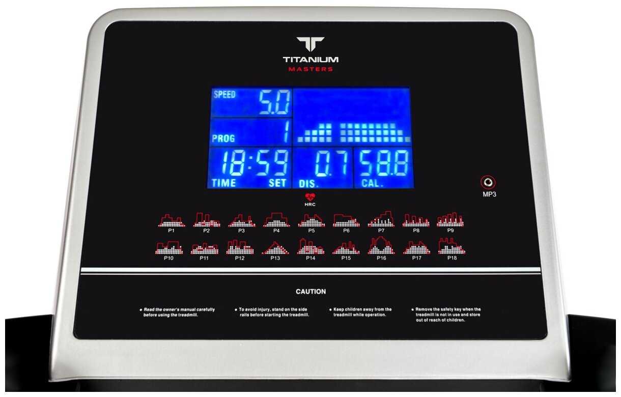 Беговая дорожка Titanium Masters Physiotech TJF фотография 3