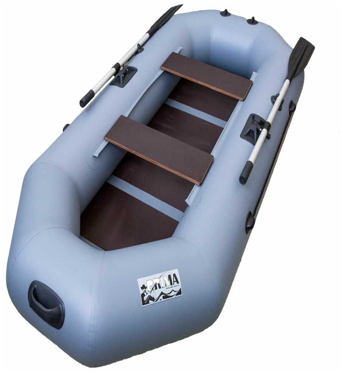 Надувная лодка Прима 240 СД с жестким дном фотография 4