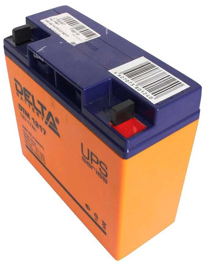 Аккумуляторная батарея DELTA Battery DTM 1217 (12В) фотография 9