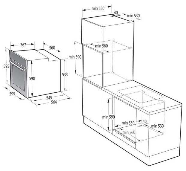 Встраиваемая Духовка Gorenje BOS6737E13BG фотография 3