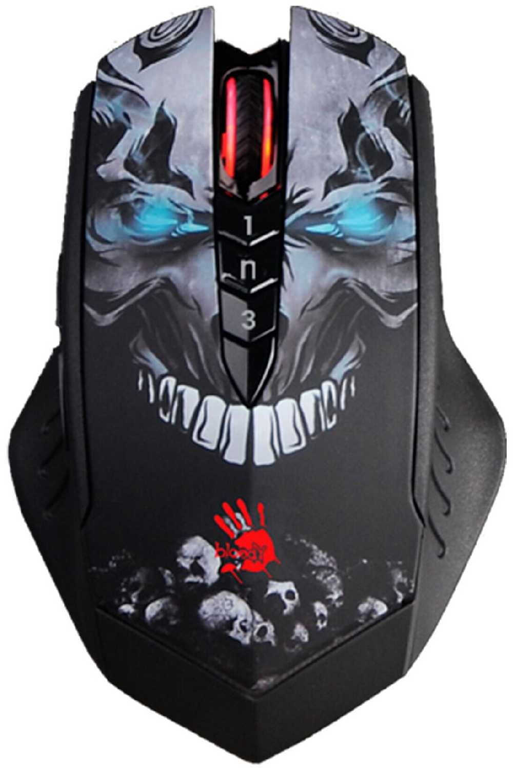 Мышь A4Tech Bloody R80 Plus Skull (7but)