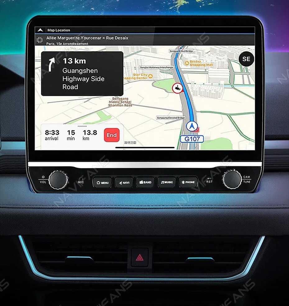 Автомагнитола Kia Ceed Cee 'd 2 JD 2012-2018 10,1 дюймов (KA22DW4) фотография 23