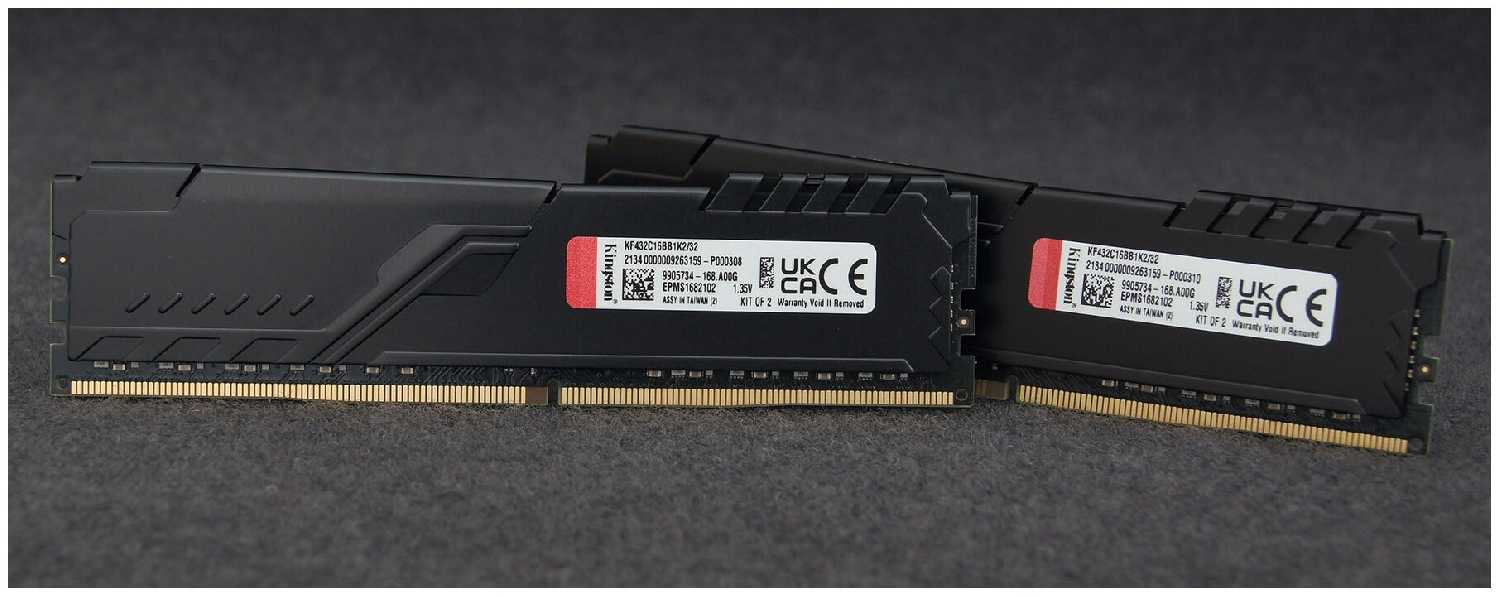 Оперативная память Kingston FURY Beast 32 ГБ (16 ГБ x 2 шт.) DDR4 3200 МГц DIMM CL16 KF432C16BB1K2/32 фотография 3