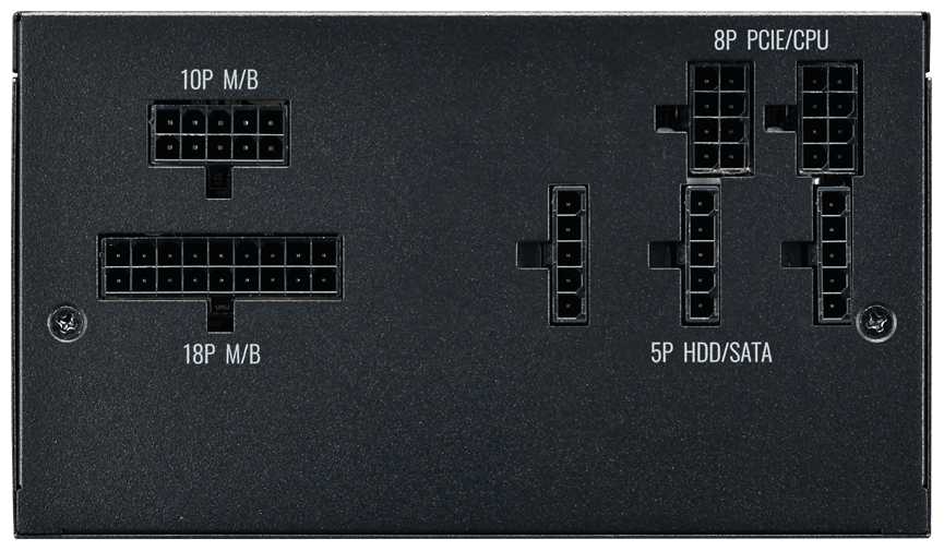 Блок питания Cooler Master V550 Gold Full Modular (MPY-5501-AFAAGV) фотография 6