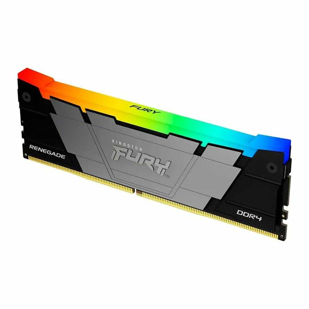 Модуль памяти Kingston FURY Renegade RGB [64GB 3600MHz DDR4 CL16 DIMM Kit of 2] [KF436C18RBAK2/64] фотография 4