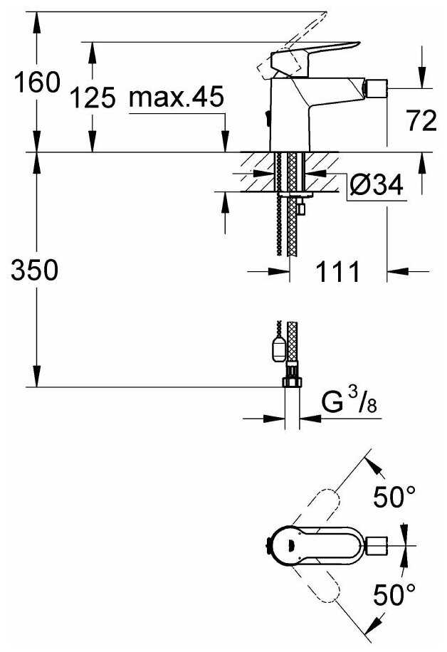 Смеситель Grohe 23332 фотография 7