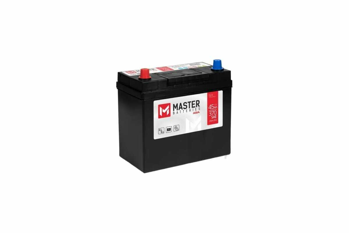 Аккумулятор автомобильный MASTER BATTERIES Asia (45 Ah 330 A) фотография 12