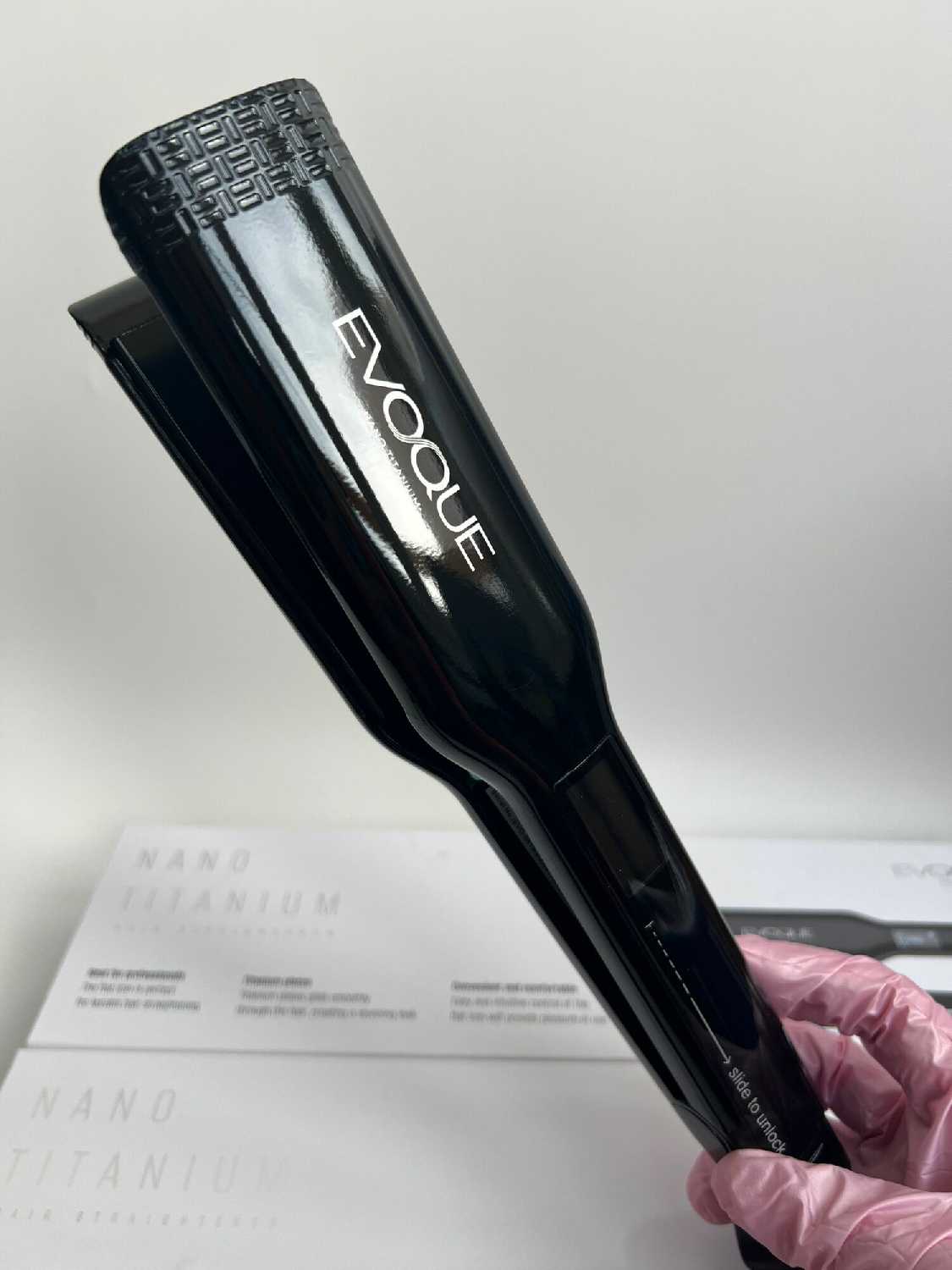 Выпрямитель EVOQUE Утюжок (TouchScreen Nano Titanium Wide) фотография 13