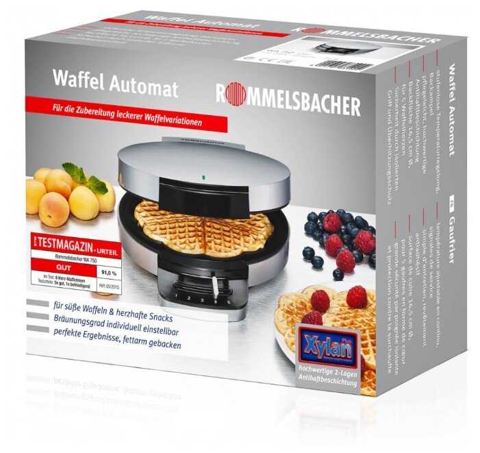 Сэндвичница Rommelsbacher WA-750 фотография 2