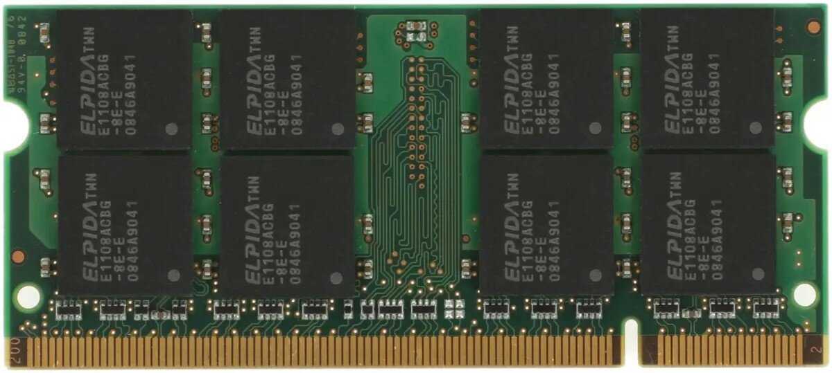 Оперативная память Patriot Memory SL 2 ГБ DDR2 SODIMM CL6 (PSD22G8002S) фотография 12