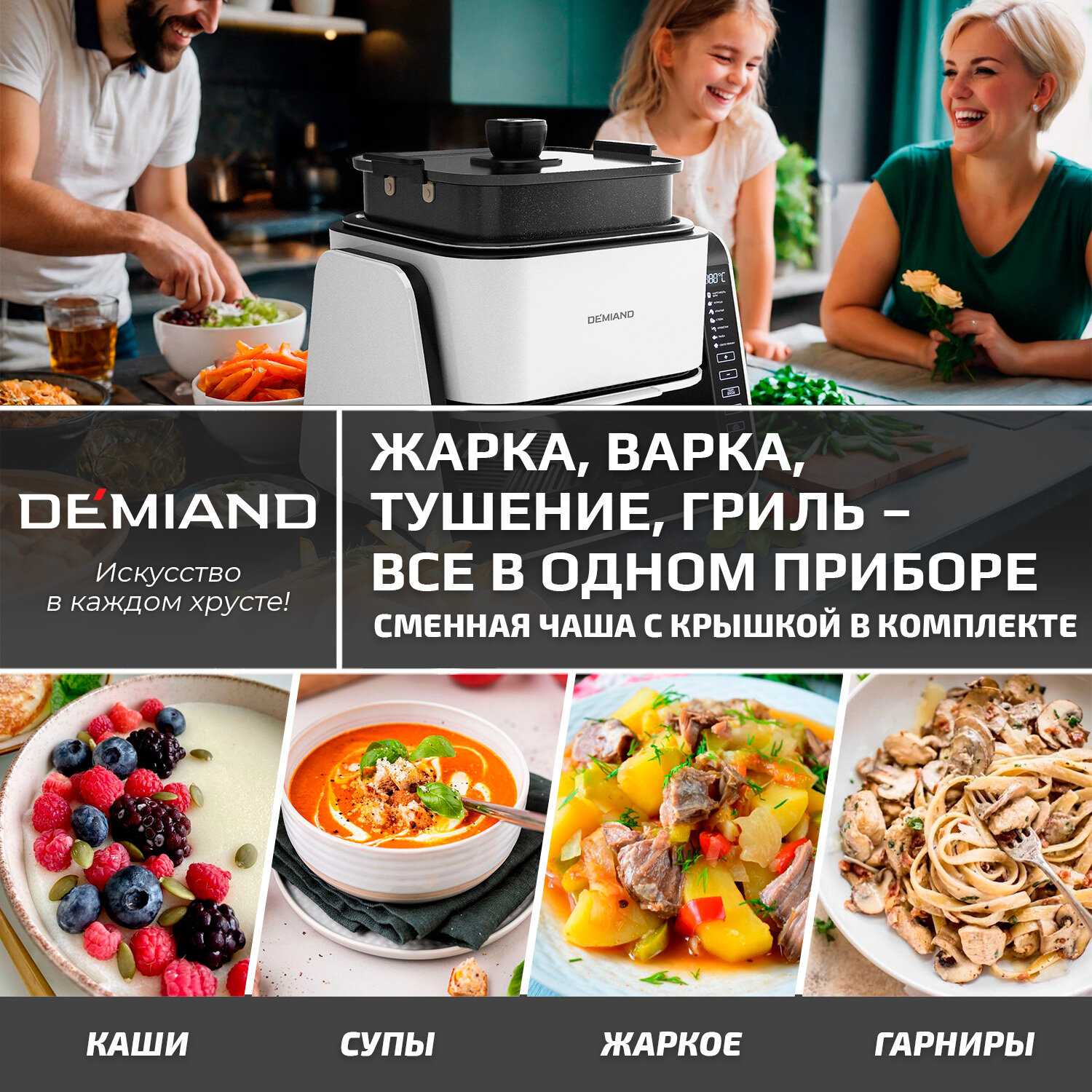 Аэрогриль 5 в 1 (DK-2500) фотография 17
