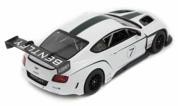 Легковой автомобиль Rastar Bentley Continental GT3 70600, 1:14, 35 см фотография 2