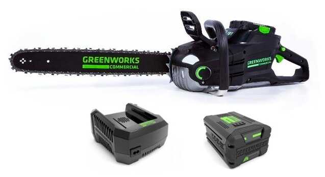 Пила аккумуляторная Greenworks GC82CS25 (2007507UA)