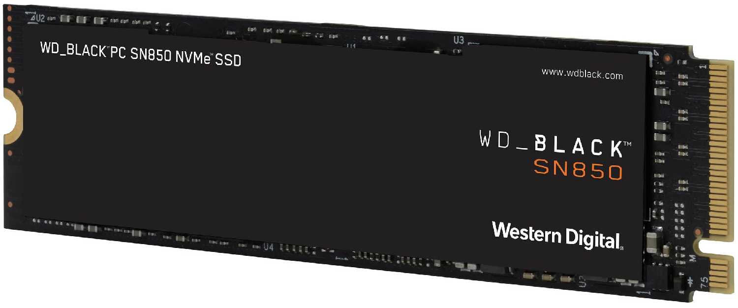 Твердотельный накопитель Western Digital 500 ГБ M.2 SN850 WDBAPY5000ANC-WRSN фотография 1