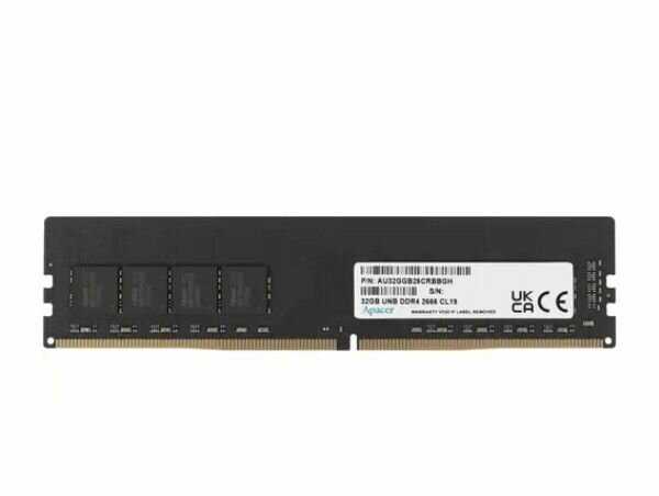 Оперативная память Apacer 32 ГБ DDR4 DIMM CL19 (EL.32G2V.PRH) фотография 3