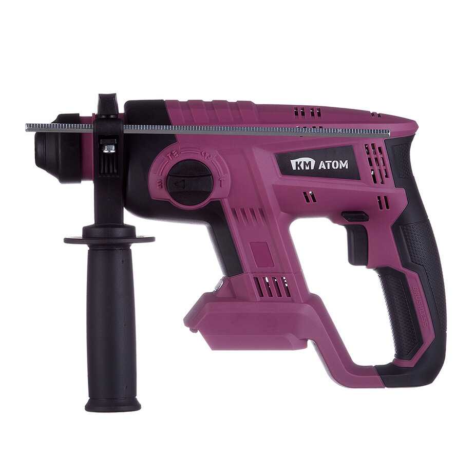 Перфоратор аккумуляторный КМ атом (СRH-181BL) 18В SDS-plus фотография 13