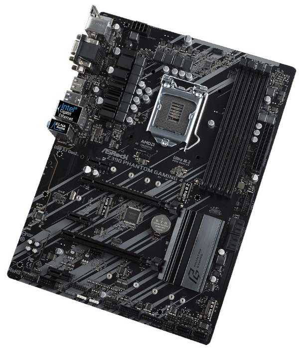 Материнская плата ASRock Z390 Phantom Gaming 4 фотография 1