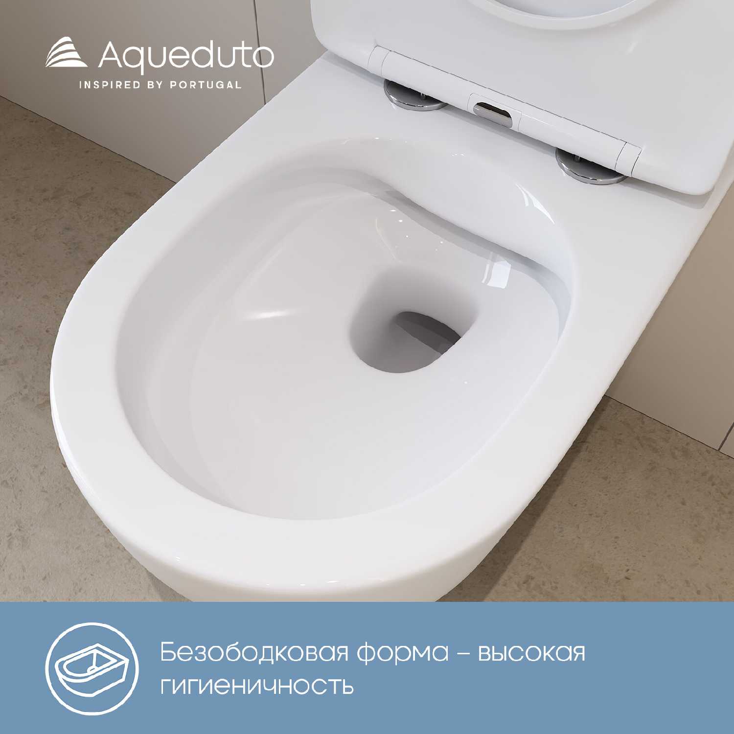 Унитаз AQD OVO подвесной (525360) фотография 7