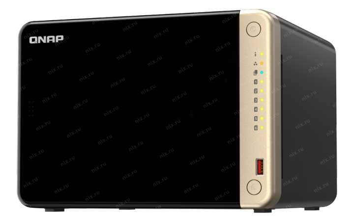 Сетевое хранилище Qnap TS-664-8G (N5095) фотография 5